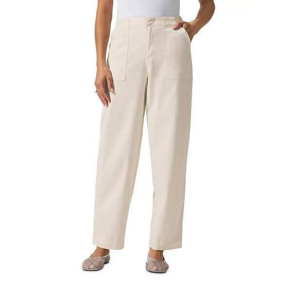 Splendid Women Ivory Lyocell/Cotton Good Fortune Comfy Palazzo Pants Size M - Picture 1 of 4